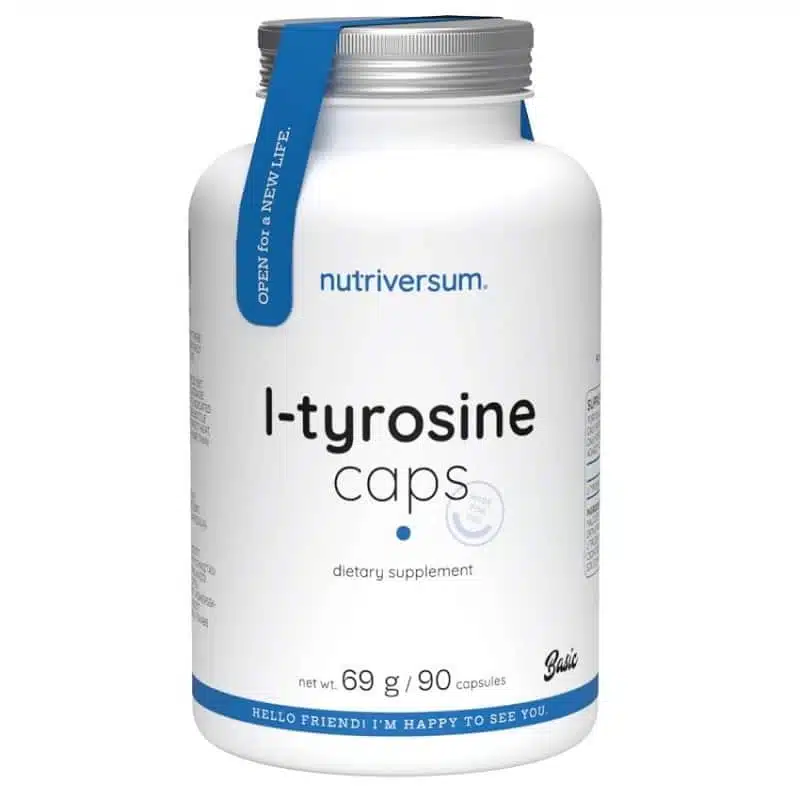 Nutriversum BASIC L-Tyrosine kapszula - 90db 1 Nutriversum BASIC L-Tyrosine kapszula - 90db