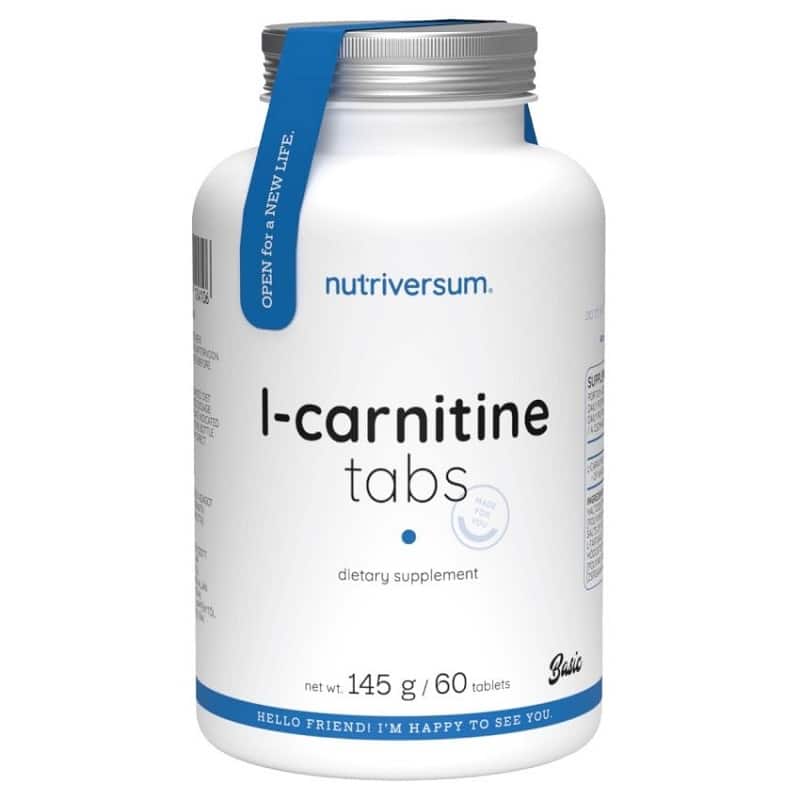 Nutriversum BASIC L-carnitine tabletta - 60db 1 Nutriversum BASIC L-carnitine kapszula - 60db