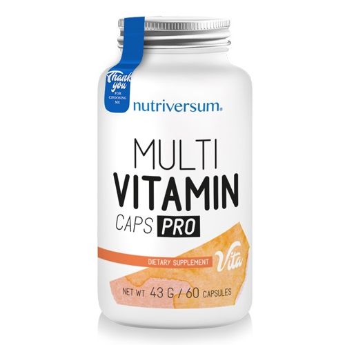 Nutriversum Multivitamin Caps Pro kapszula - 60db 1 Nutriversum Multivitamin Caps Pro kapszula - 60db
