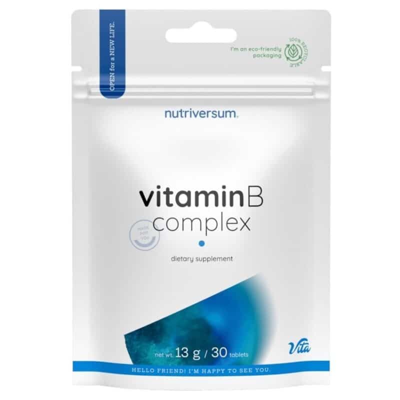 Nutriversum VITA B-komplex tabletta - 30db 1 Nutriversum VITA B-komplex tabletta - 30db