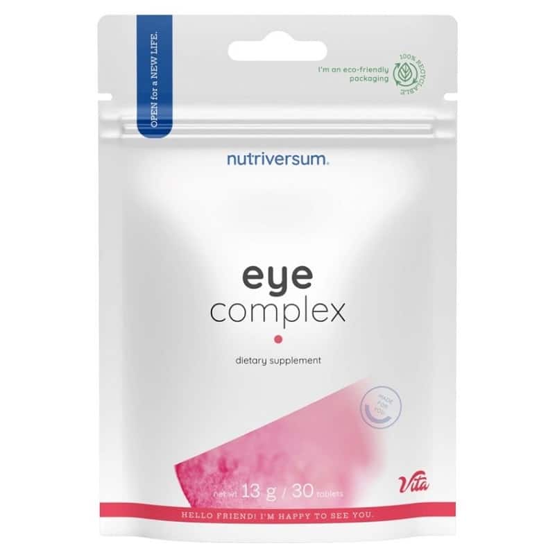 Nutriversum VITA Eye-Complex - szem komplex tabletta - 30db 1 Nutriversum VITA Eye-Complex - szem komplex tabletta - 30db