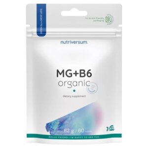 Nutriversum VITA Magnézium+B6-vitamin Organic tabletta - 60db