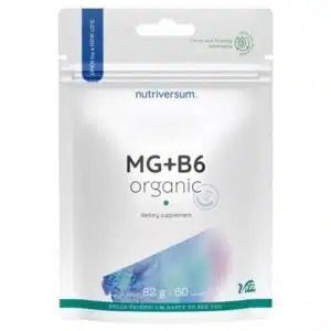 Nutriversum VITA Magnézium+B6-vitamin Organic tabletta - 60db