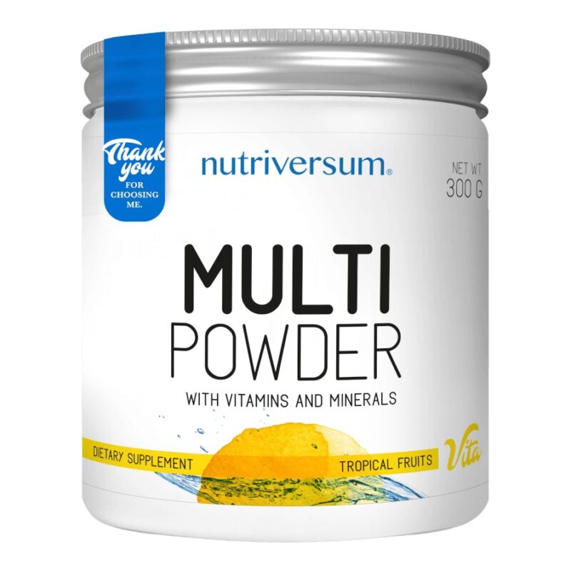 Nutriversum VITA Multi Powder Tropical italpor - 300g 1 Nutriversum VITA Multi Powder Tropical italpor - 300g
