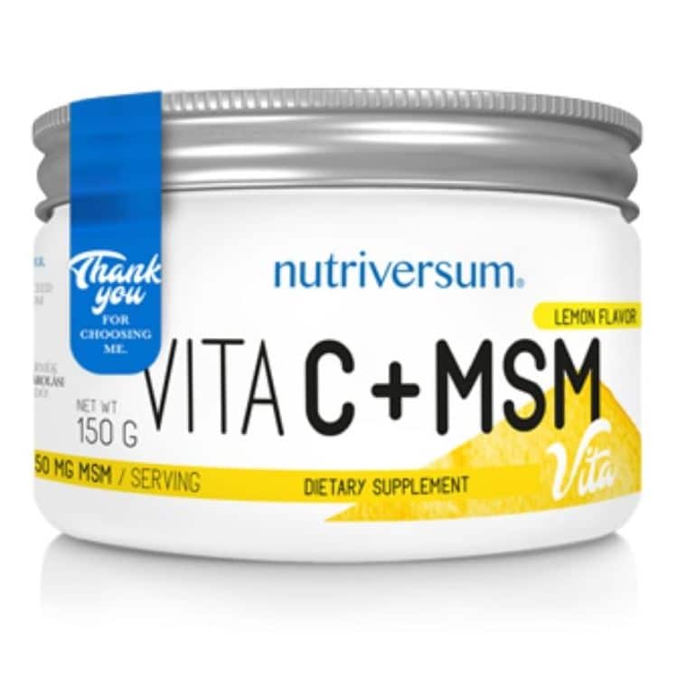 Nutriversum Vita C+MSM por - 150g 1 Nutriversum Vita C+MSM por - 150g