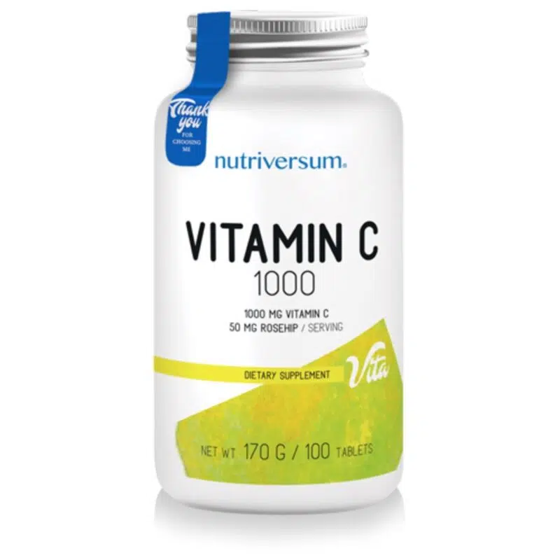 Nutriversum Vitamin C 1000mg tabletta - 100db 1 Nutriversum Vitamin C 1000mg tabletta - 100db
