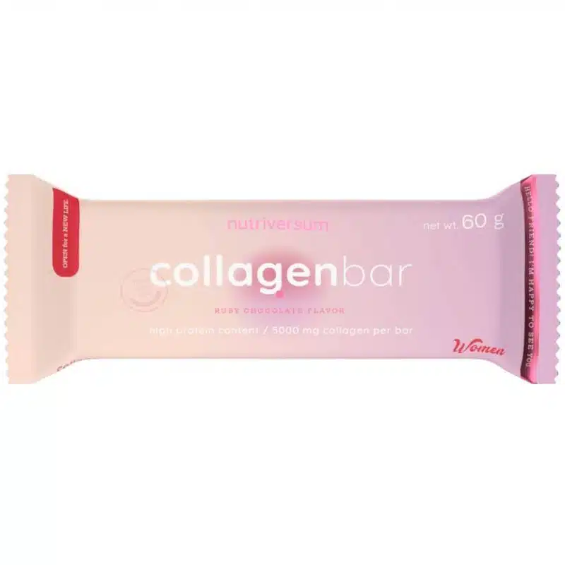 Nutriversum WOMEN Collagen Bar Ruby csokoládé - 60g 1 Nutriversum WOMEN Collagen Bar Ruby csokoládé - 60g