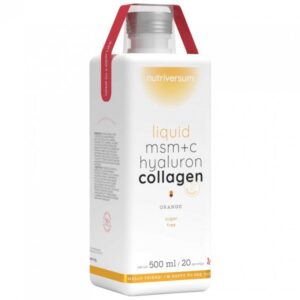 Nutriversum WOMEN Collagen+Hyaluron+MSM Liquid narancs ízű cukormentes ital - 500ml