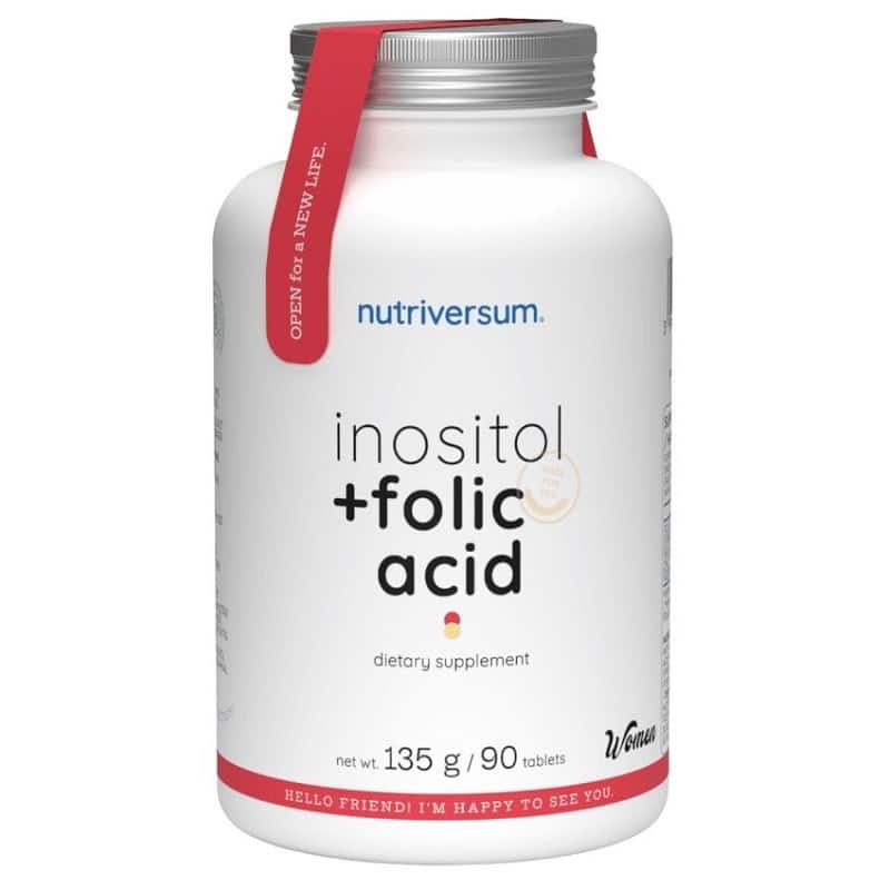 Nutriversum WOMEN Inositol + Folsav tabletta - 90db 1 Nutriversum WOMEN Inositol + Folsav tabletta - 90db