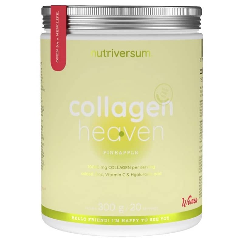 Nutriversum Women Collagen Heaven ananász por - 300g 1 Nutriversum Women Collagen Heaven ananász por - 300g