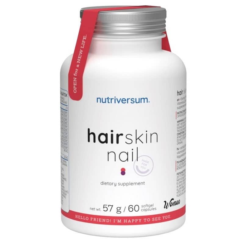 Nutriversum Women Hair Skin Nail kapszula - 60db 1 Nutriversum Women Hair Skin Nail kapszula - 60db