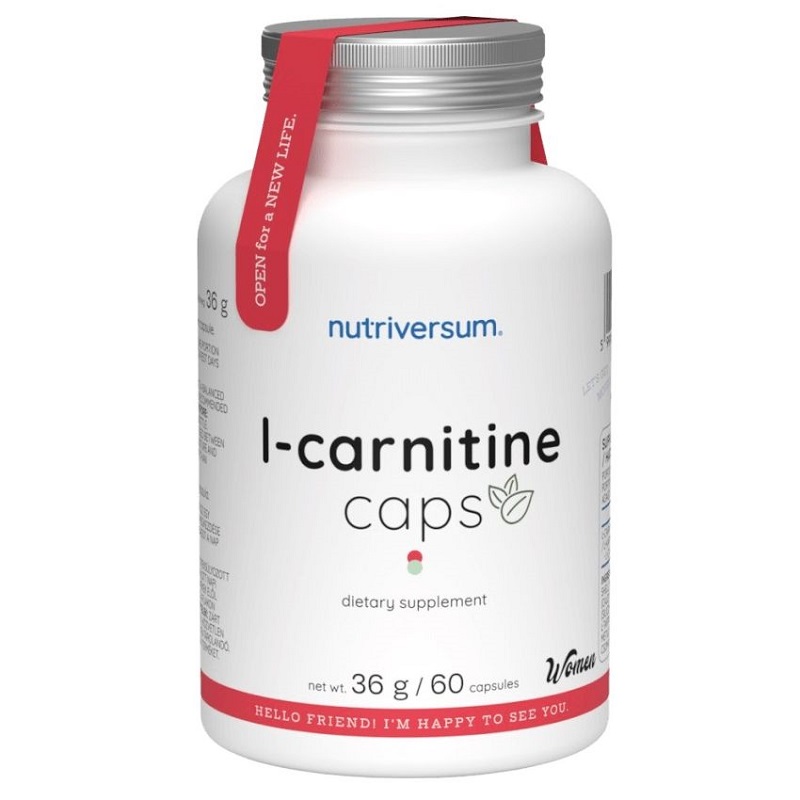 Nutriversum Women L-carnitine kapszula - 60db 1 Nutriversum Women L-carnitine kapszula - 60db