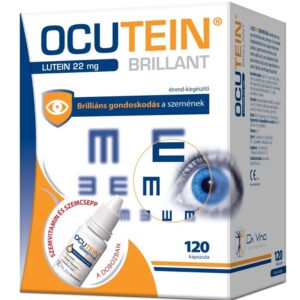 Ocutein Brillant Szemvitamin 120 db + Ocutein Sensitive Care szemcsepp 15ml