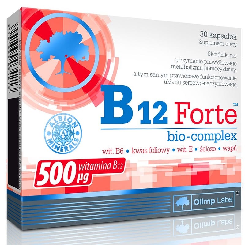 Olimp Labs B12 Forte Bio-complex kapszula - 30db 1 Olimp Labs B12 Forte Bio-complex kapszula - 30db