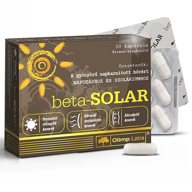 Olimp Labs Beta Solar napozóvitamin - 30db 1 Olimp Labs Beta Solar napozóvitamin - 30db