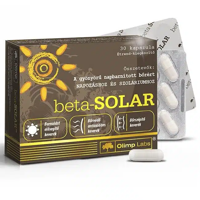 Olimp Labs Beta Solar napozóvitamin - 30db 1 Olimp Labs Beta Solar napozóvitamin - 30db