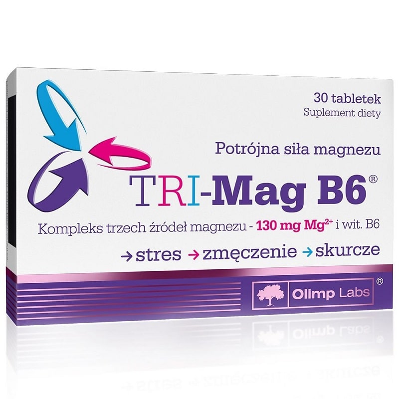 Olimp Labs TRI-Mag + B6-vitamin kapszula - 30db 1 Olimp Labs TRI-Mag + B6-vitamin kapszula - 30db