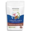 Organiqa 100% bio csokoládé-maca vegán fehérje mix - 400g