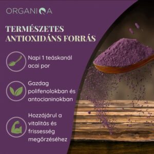 Organiqa Bio Acai por - 60g 11 Organiqa Bio Acai por - 60g - Image 5