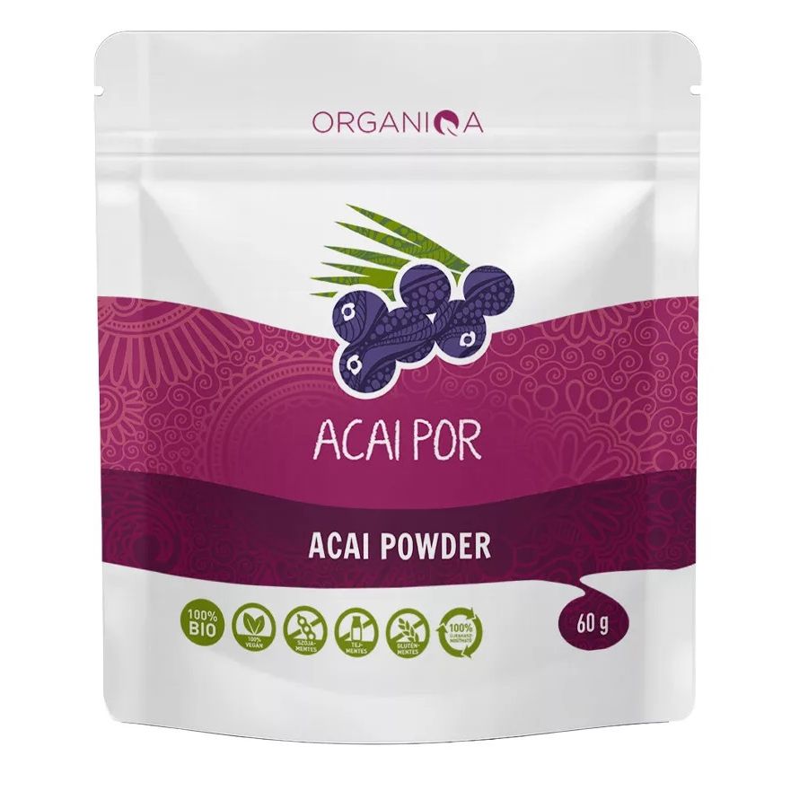 Organiqa Bio Acai por - 60g 1 Organiqa Bio Acai por - 60g