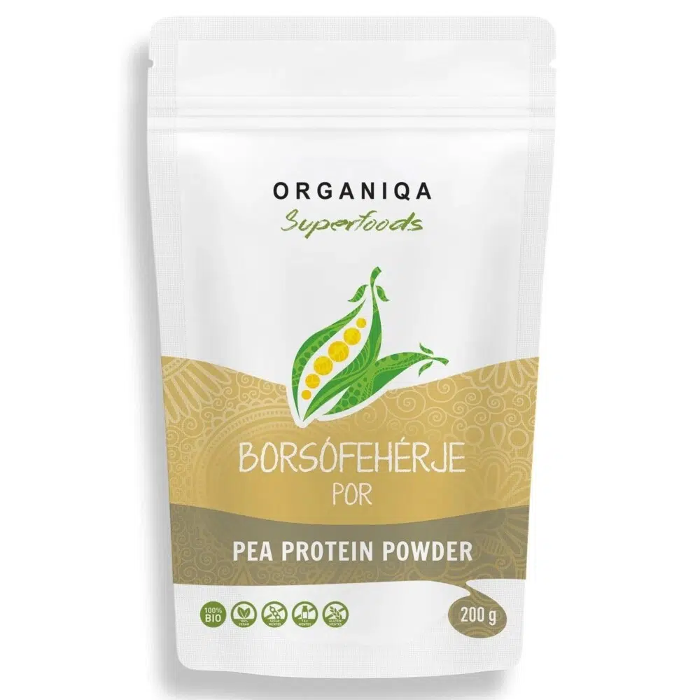 Organiqa Bio Borsófehérje por - 200g 1 Organiqa Bio Borsófehérje por - 200g
