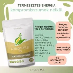 Organiqa Bio Borsófehérje por - 200g 12 Organiqa Bio Borsófehérje por - 200g - Image 6