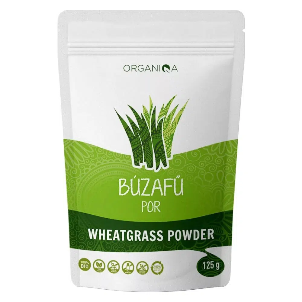 Organiqa Bio Búzafű por - 125g 1 Organiqa Bio Búzafű por - 125g