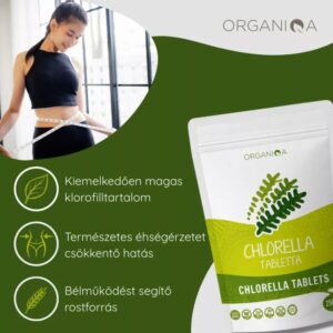 Organiqa Bio Chlorella tabletta - 250db 10 Organiqa Bio Chlorella tabletta - 250db - Image 3