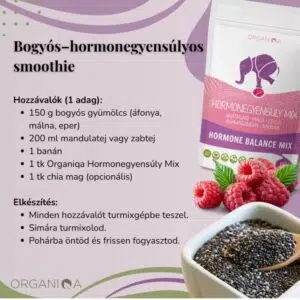 Organiqa Bio Hormonegyensúly mix por - 125g 8 Organiqa Bio Hormonegyensúly mix por - 125g - Image 2