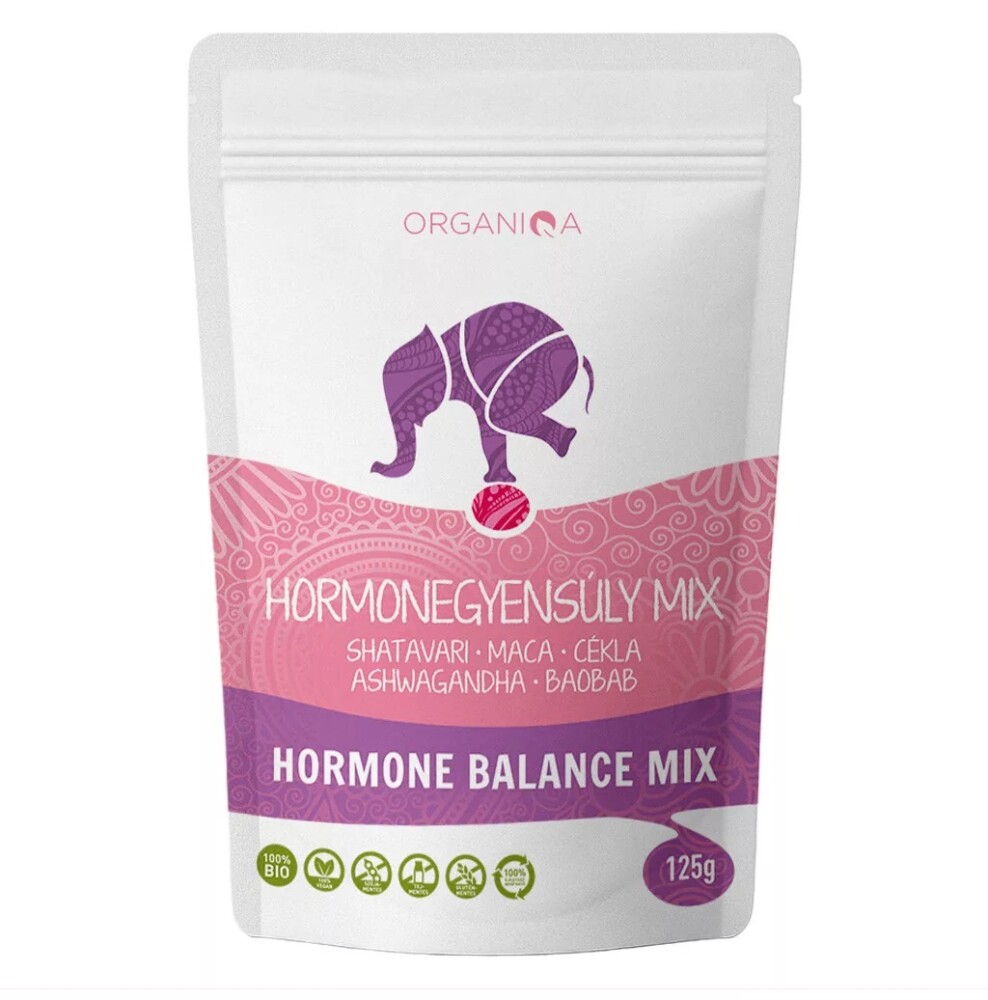 Organiqa Bio Hormonegyensúly mix por - 125g 1 Organiqa Bio Hormonegyensúly mix por - 125g