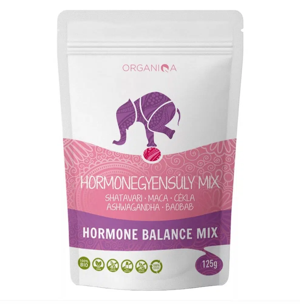 Organiqa Bio Hormonegyensúly mix por - 125g 1 Organiqa Bio Hormonegyensúly mix por - 125g