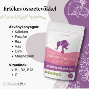 Organiqa Bio Hormonegyensúly mix por - 125g 9 Organiqa Bio Hormonegyensúly mix por - 125g - Image 3