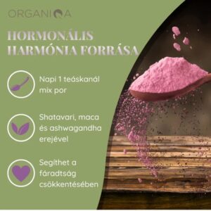 Organiqa Bio Hormonegyensúly mix por - 125g 11 Organiqa Bio Hormonegyensúly mix por - 125g - Image 5
