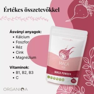 Organiqa Bio Maca por - 125g 9 Organiqa Bio Maca por - 125g - Image 3