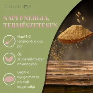 Organiqa Bio Maca por - 250g 9 Organiqa Bio Maca por - 250g - Image 2