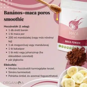 Organiqa Bio Maca por - 250g 10 Organiqa Bio Maca por - 250g - Image 3