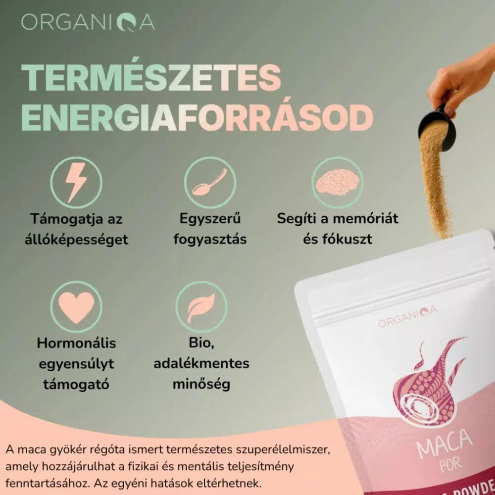 Organiqa Bio Maca por - 250g 7 Organiqa Bio Maca por - 250g - Image 7