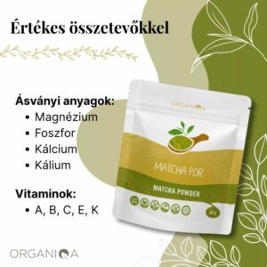 Organiqa Bio Matcha por - 60g - Image 3