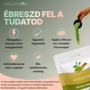 Organiqa Bio Matcha por - 60g - Image 6