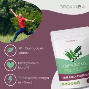 Organiqa Bio Pure green power - 125g 12 Organiqa Bio Pure green power - 125g - Image 4