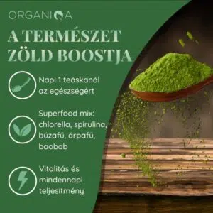 Organiqa Bio Pure green power - 125g 15 Organiqa Bio Pure green power - 125g - Image 7
