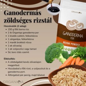 Organiqa Bio Reishi-Ganoderma por - 125g 8 Organiqa Bio Reishi-Ganoderma por - 125g - Image 2