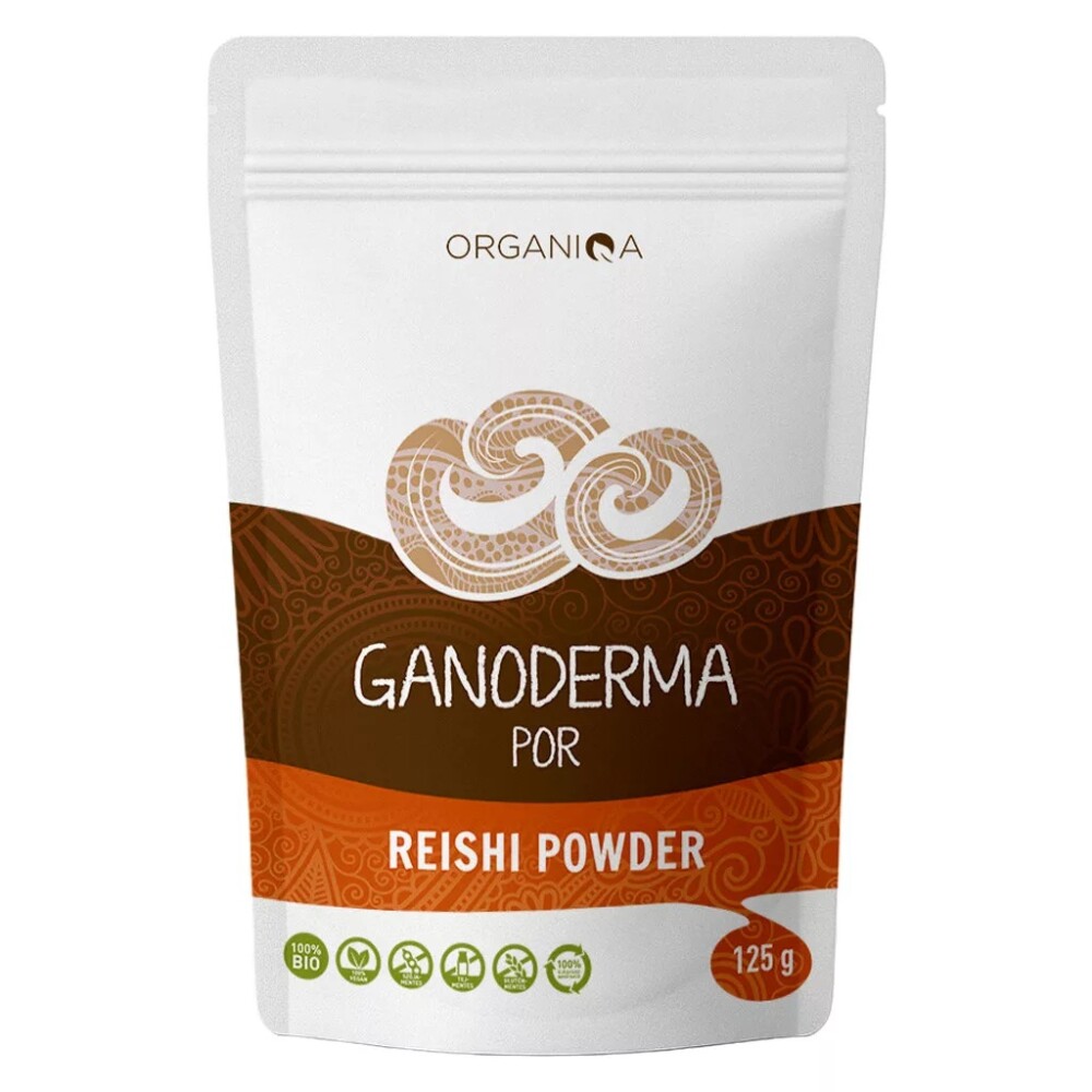 Organiqa Bio Reishi-Ganoderma por - 125g 1 Organiqa Bio Reishi-Ganoderma por - 125g