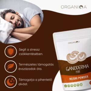 Organiqa Bio Reishi-Ganoderma por - 125g 10 Organiqa Bio Reishi-Ganoderma por - 125g - Image 4
