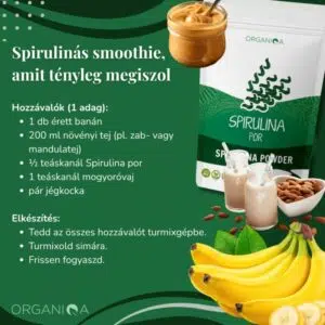 Organiqa Bio Spirulina alga por - 125g 10 Organiqa Bio Spirulina alga por - 125g - Image 2