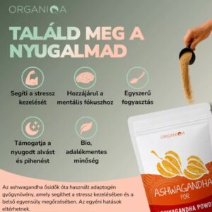 Organiqa Bio nyers Ashwagandha por - 125g - Image 5