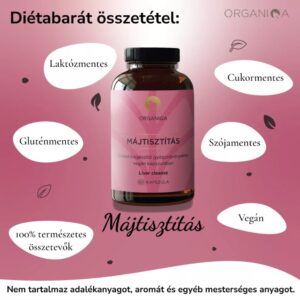 Organiqa Májtisztítás kapszula - 60db 6 Organiqa Májtisztítás kapszula - 60db - Image 2