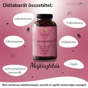 Organiqa Májtisztítás kapszula - 60db 6 Organiqa Májtisztítás kapszula - 60db - Image 2