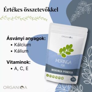 Organiqa Moringa por - 125g 9 Organiqa Moringa por - 125g - Image 3