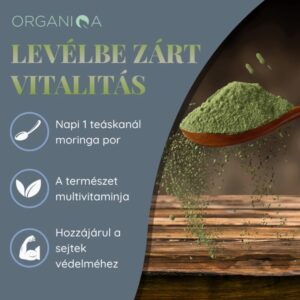 Organiqa Moringa por - 125g 11 Organiqa Moringa por - 125g - Image 5